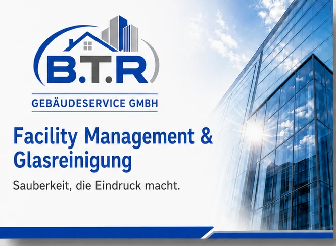 Visitenkarte für B.T.R. Gebäudeservice (Kundenprojekt)